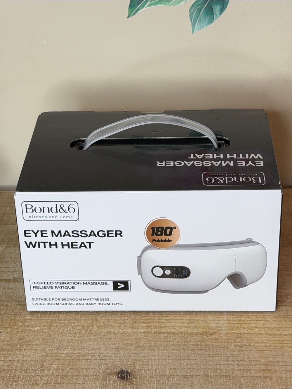Bond&6 Eye Massager with Heat - White